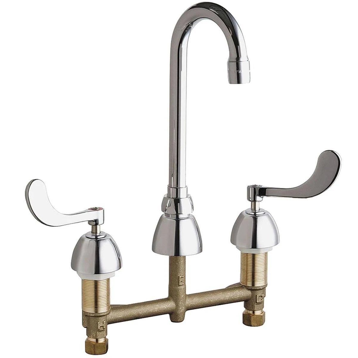 Lead-Free Sink Faucet with Gooseneck Spout Z6876