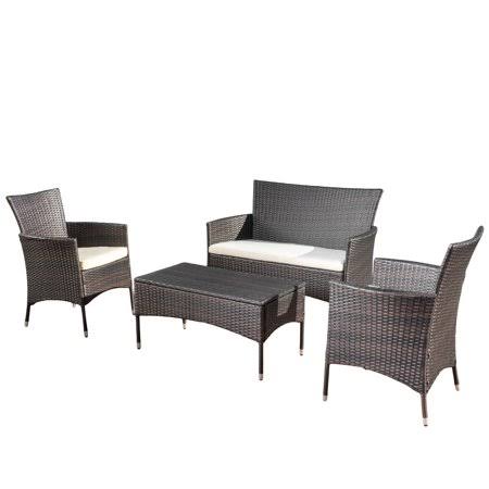 Multi-Brown 4 Piece Outdoor Set H8026