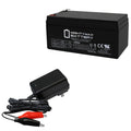 12V 3AH Battery + 12V 1Amp Charger G389442