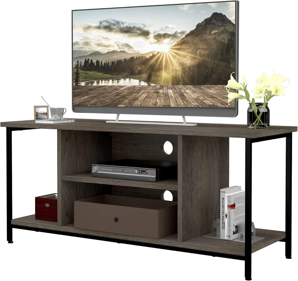 43 Inch Charcoal TV Stand with Storage V290248