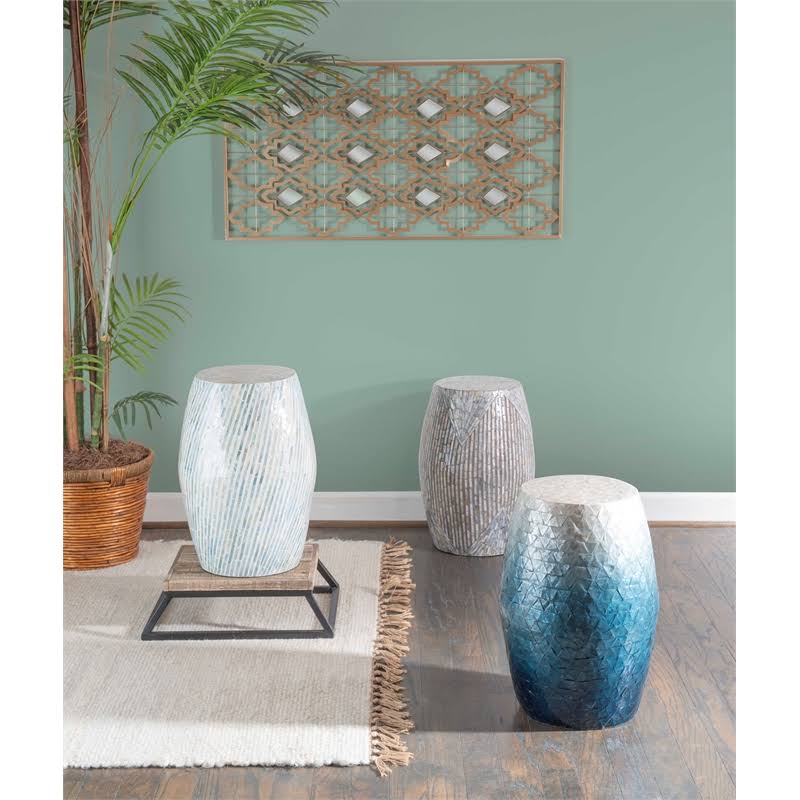 Blue Drum Table V43640