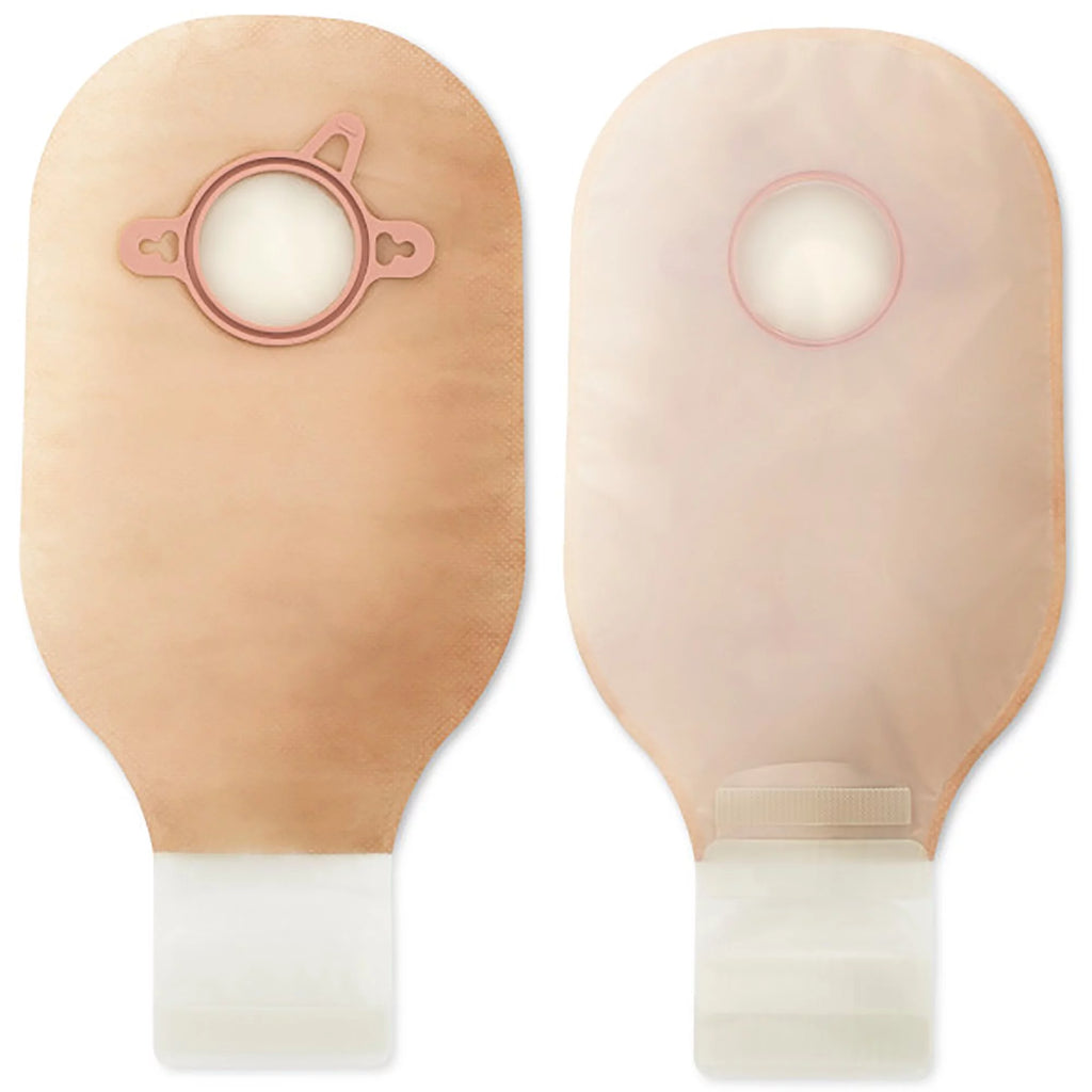 12"L 2pc Ostomy Pouch 2.75" Flange 10 Ct E87951
