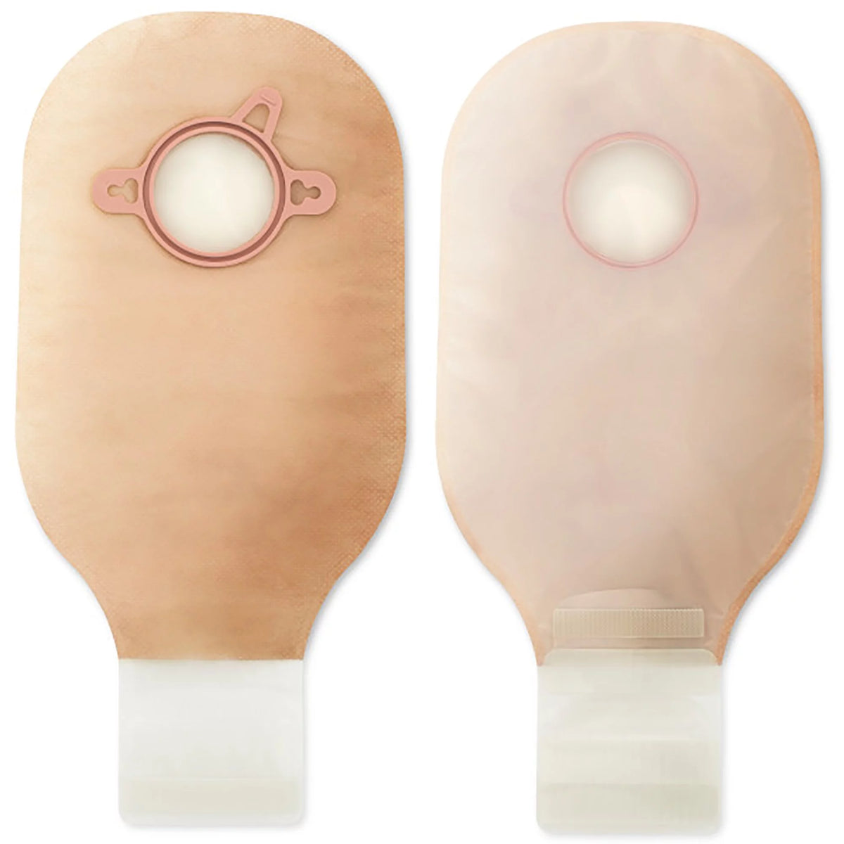 12"L 2pc Ostomy Pouch 2.75" Flange 10 Ct E87951