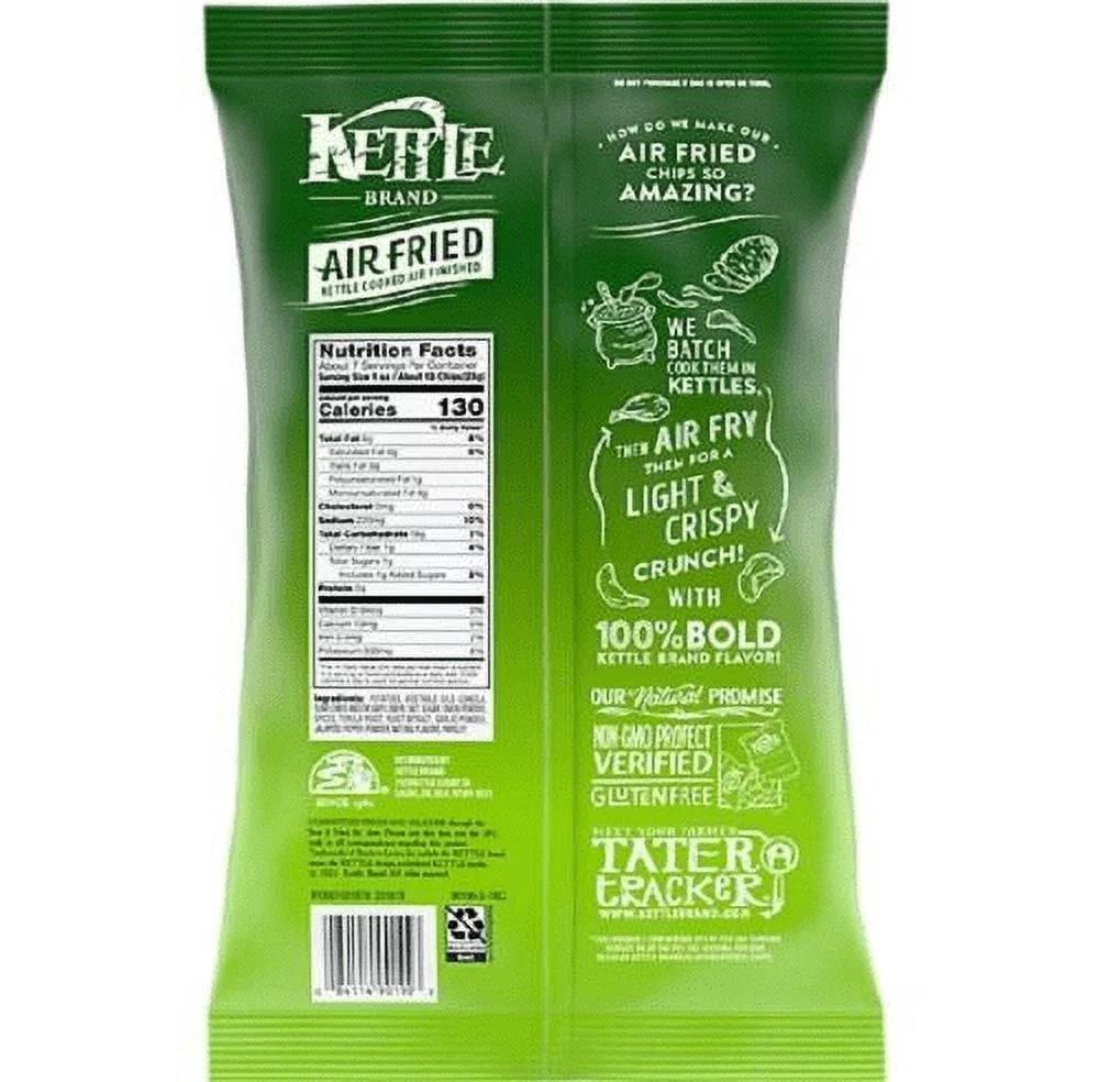 Air Fried Jalapeno Kettle Chips 3-Pack 6.5 oz C175