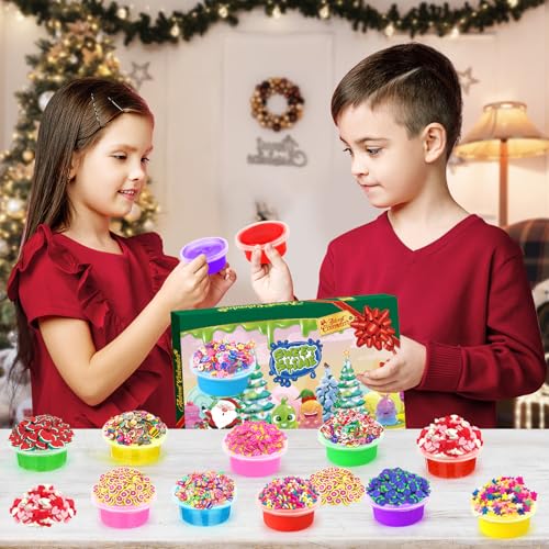 24 Days Advent Calendar with Butter Slime B34246