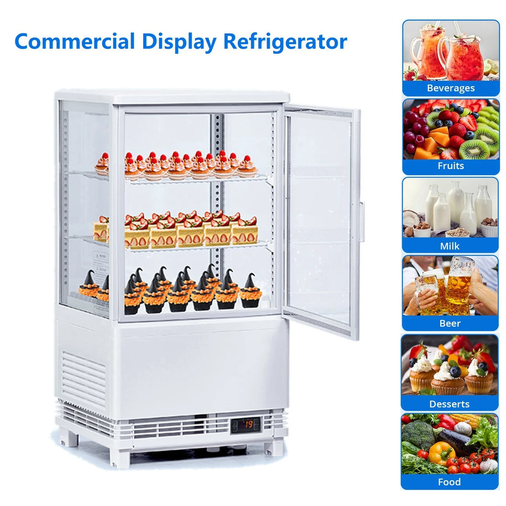 2.1 Cu.Ft Single Door Countertop Refrigerated Display Case X4125