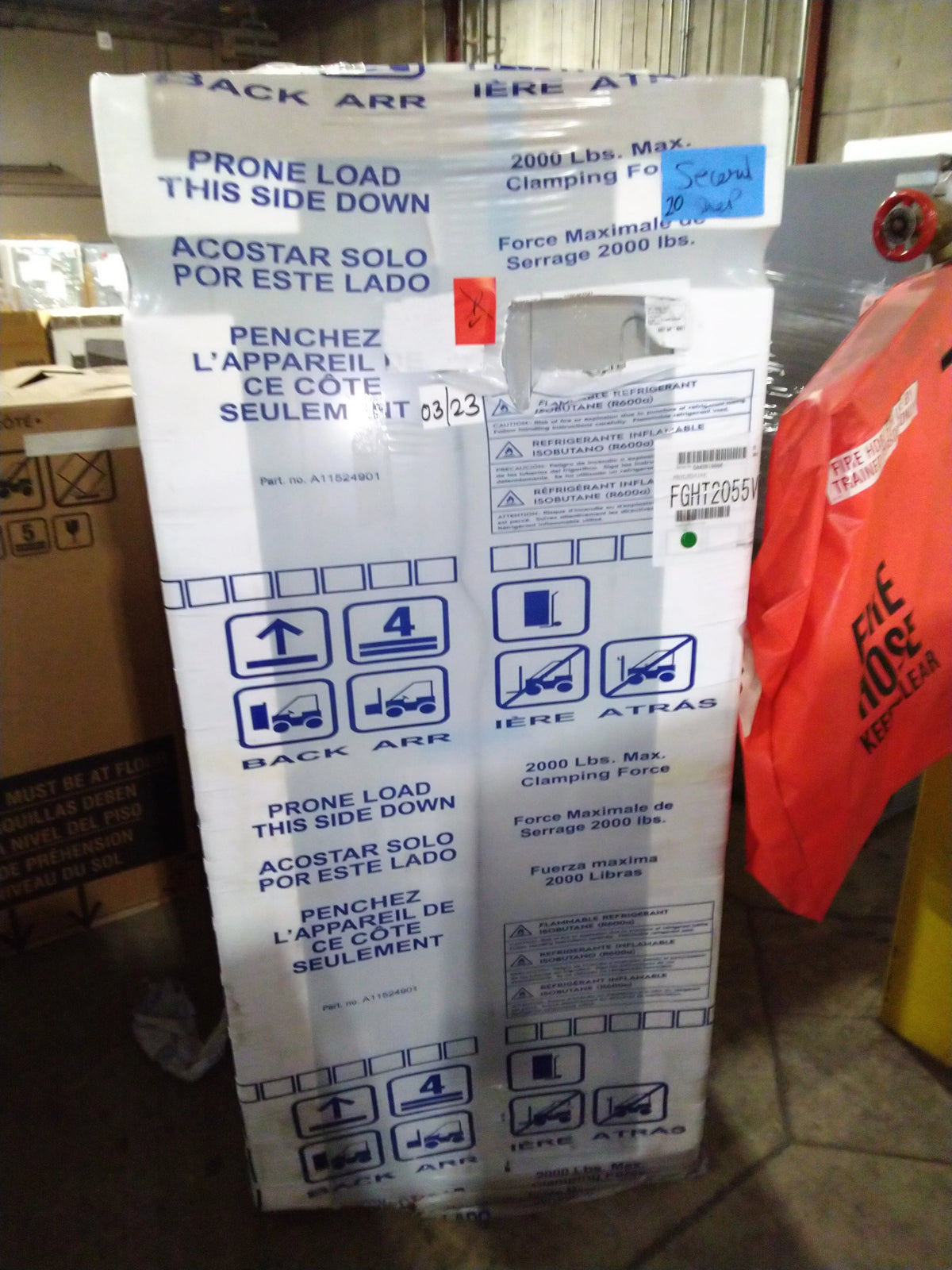 30 In. 20.0 Cu. Ft. Stainless Steel Top Freezer Refrigerator M1167