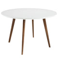 White Wood Dining Table O456318