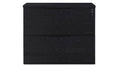Black Oak 2 Drawer Lateral Filing Cabinet L593
