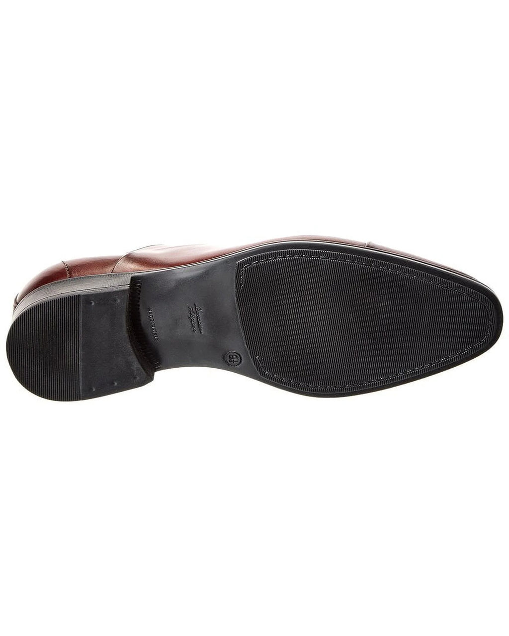 Brown Leather Oxford F109922
