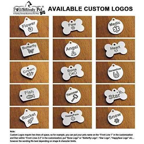Stainless Steel Custom Engraved Pet ID Tags K76207