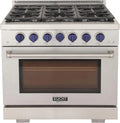 36 5.2 cu. ft. Natural Gas Range in Stainless Steel Y775