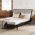 Queen Size Solid Wood Platform Bed X243