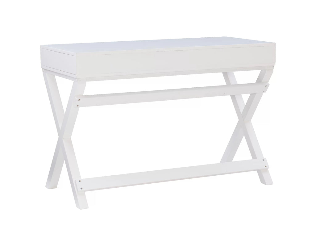2-Drawer White Writing Desk P784210