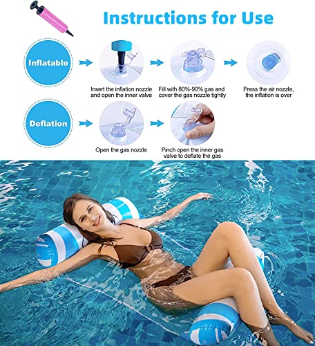 4 Pack XL PVC Water Pool Floats C7490