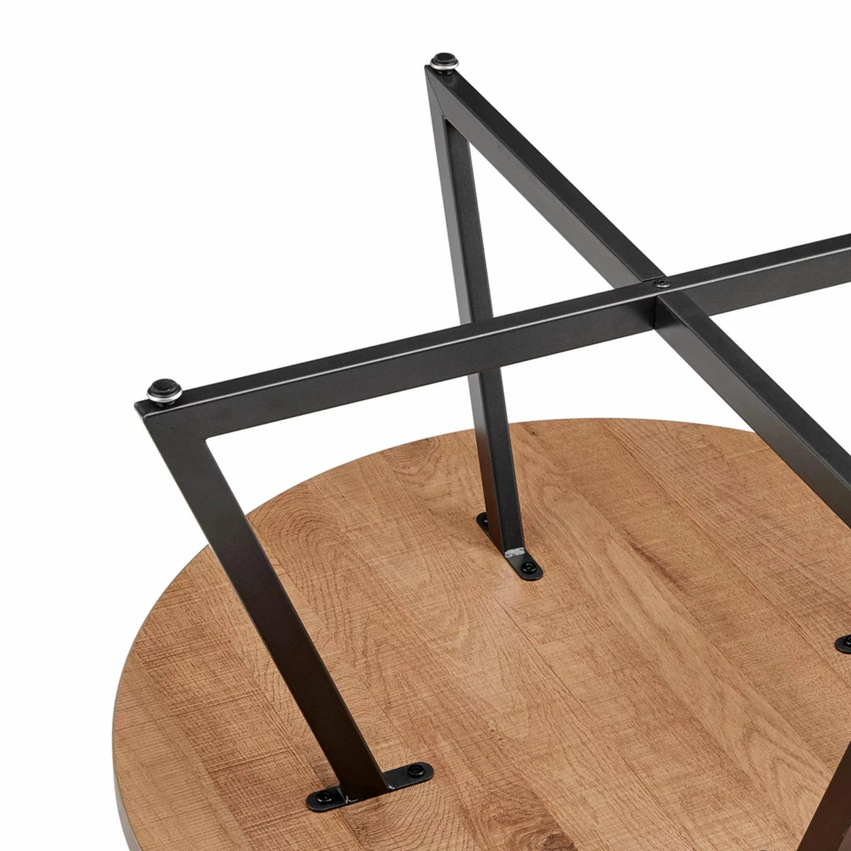 Round Wood Coffee Table H377