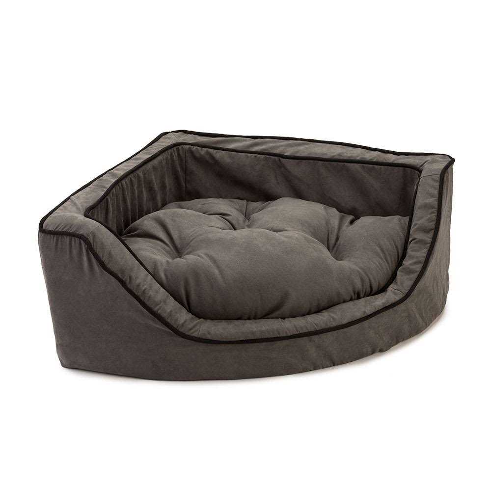 Overstuffed Corner Dog Bed L3866