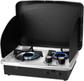 2 Burner Stainless Steel Propane Gas Cooktop W1867