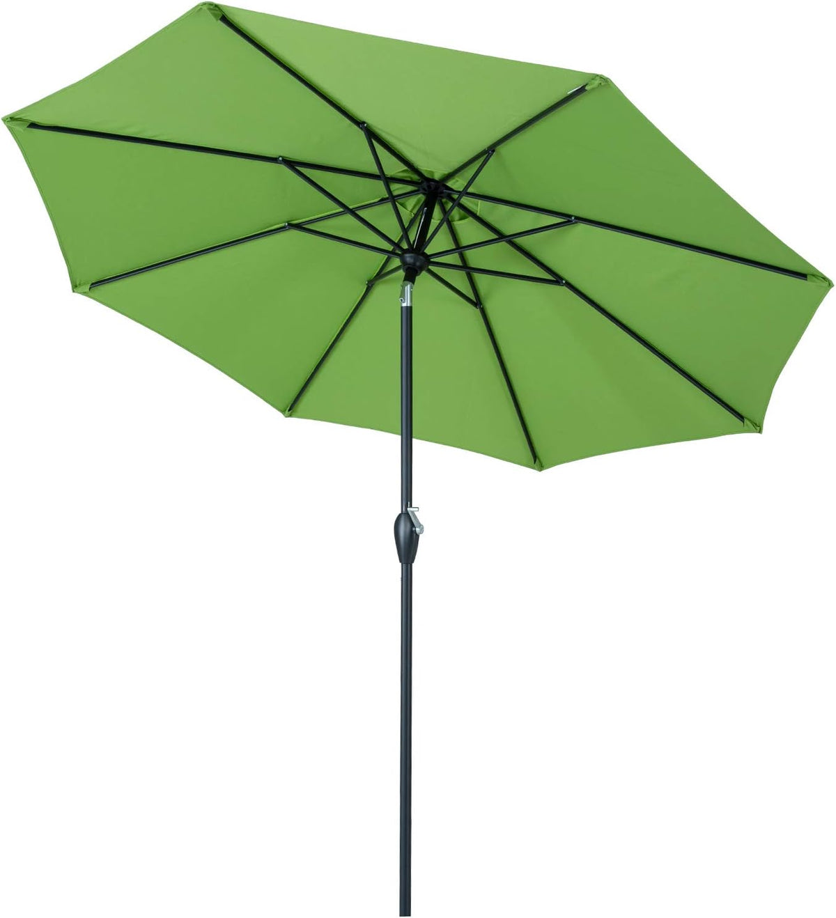 10' Outdoor Patio Table Umbrella with Auto Tilt and Crank J485992