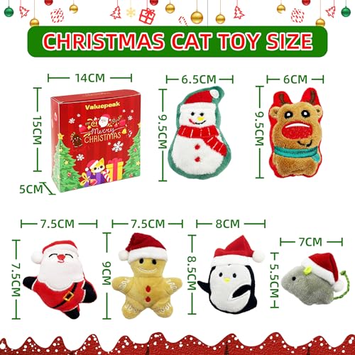 6 Pack Plush Catnip Cat Toys with Gift Box T480783