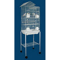63 inch Bird Cage with Rolling Stand and Nesting Doors Z8088