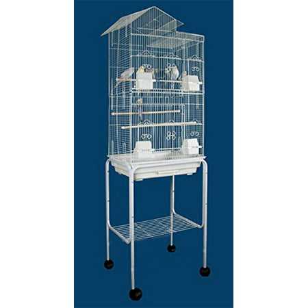 63 inch Bird Cage with Rolling Stand and Nesting Doors Z8088