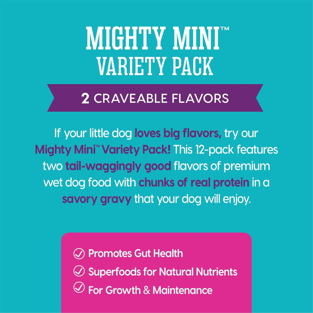 Solid Gold Mighty Mini Variety Pack Wet Dog Food Z13405