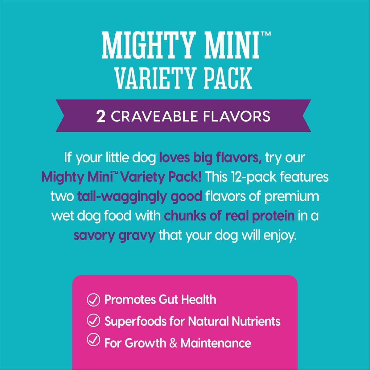 Solid Gold Mighty Mini Variety Pack Wet Dog Food Z13405