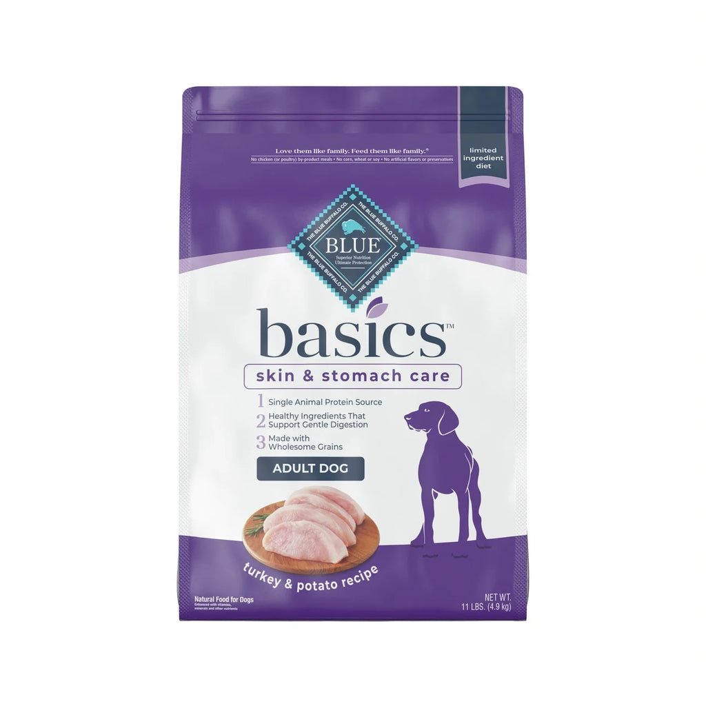 Turkey and Potato Dry Dog Food, 11 lb. Bag J2068