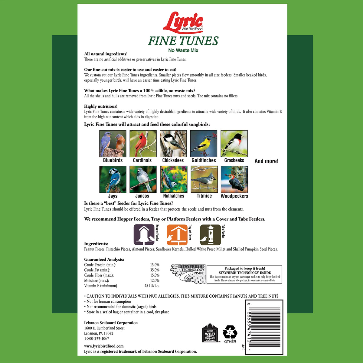 15 lb. No Waste Wild Bird Seed T564519