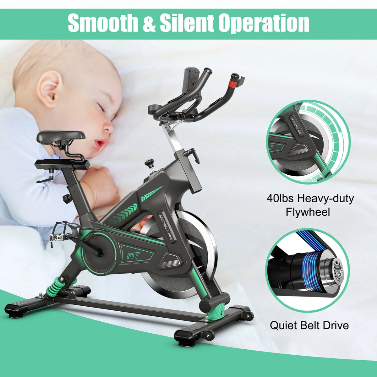 Stationary Exercise Bike X5046