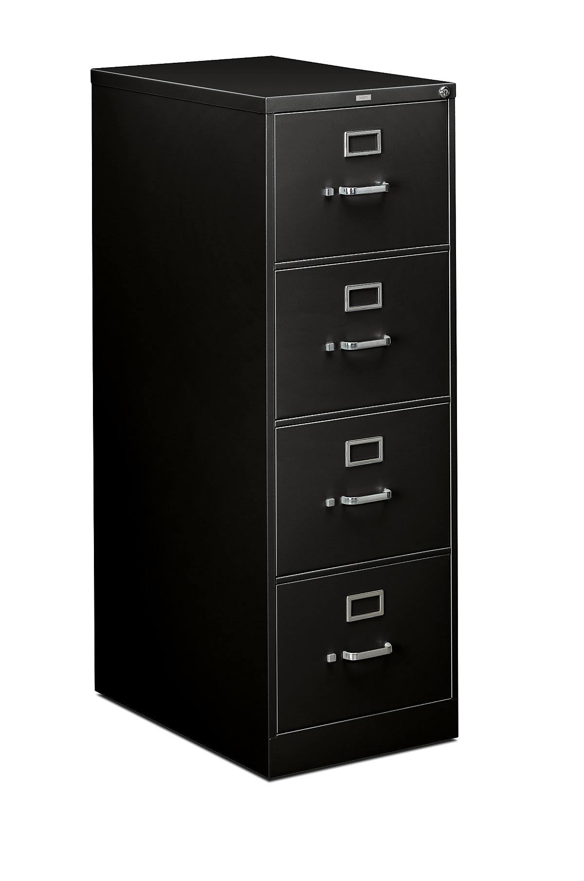 Black Four-Drawer Legal File Q870473
