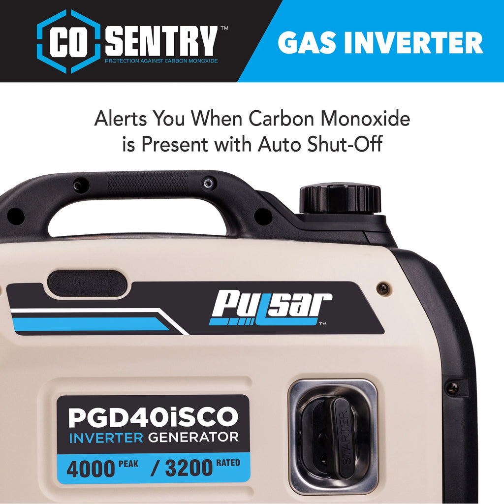 4000-Watt Super Quiet Gas Powered Inverter Generator T203