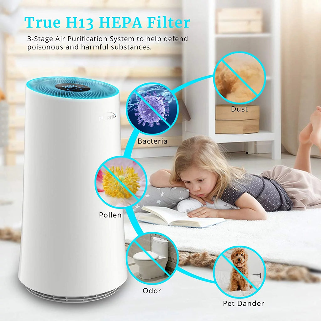 H13 True HEPA Air Purifier with Sleep Mode O744638