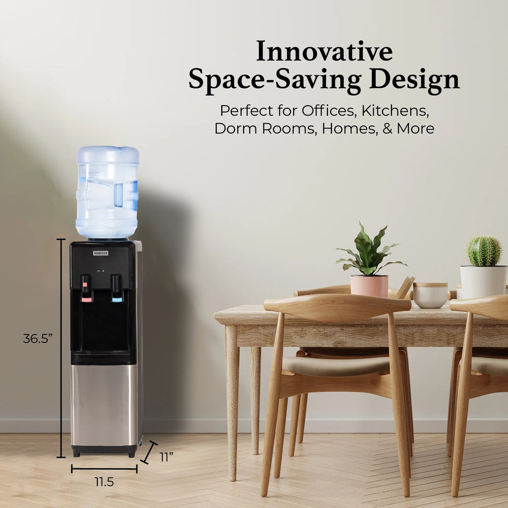 Black Top Loading Water Dispenser F829