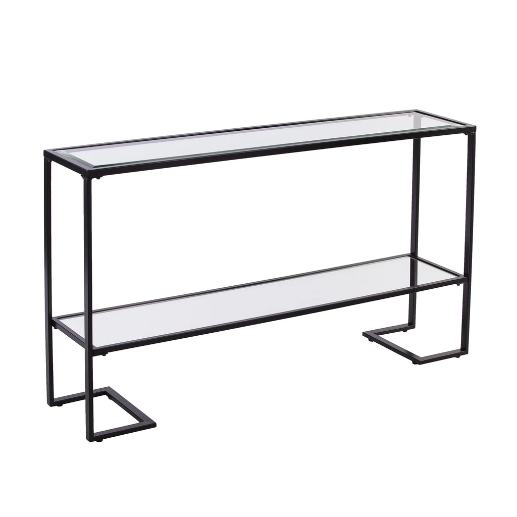Black Narrow Console Table T8176
