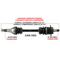 Complete Axle Y835
