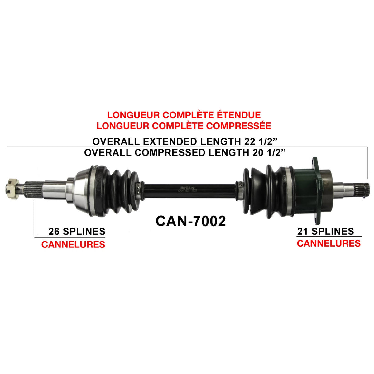 Complete Axle Y835