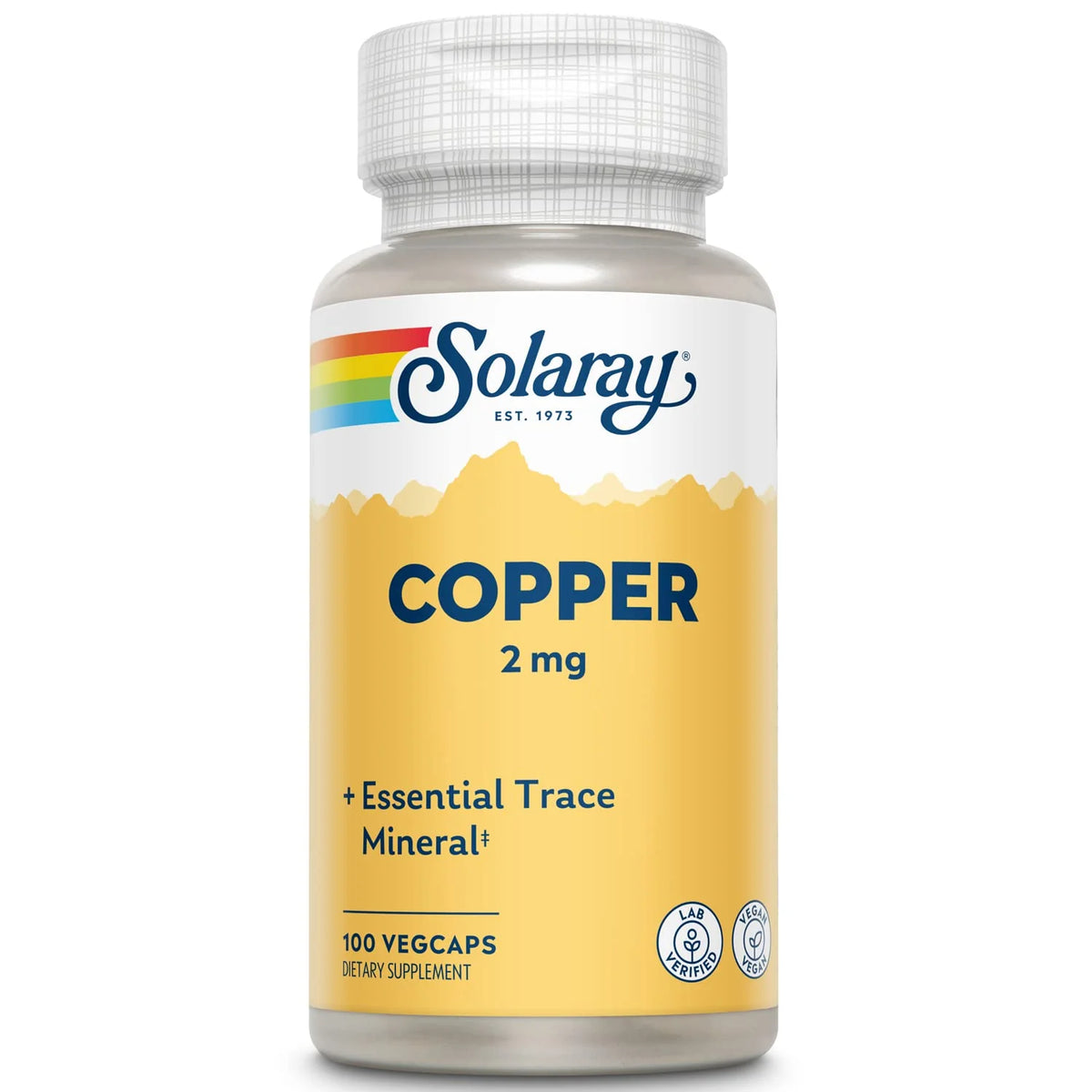 Copper 2 mg 100 VegCaps W556627