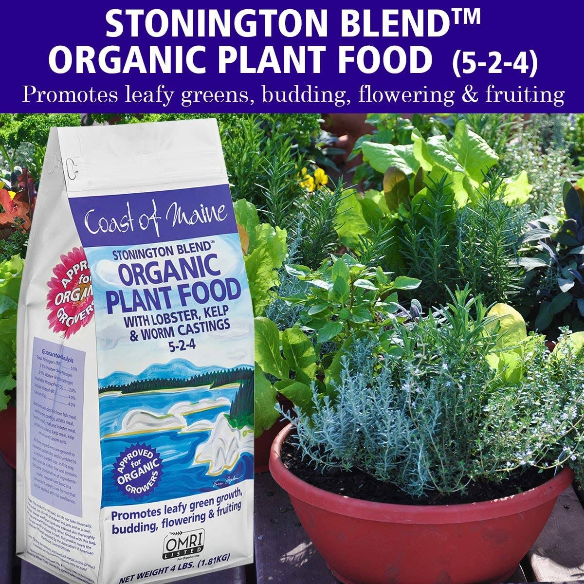 Organic Plant Food 4 Pound Bag 8 Pack V61599