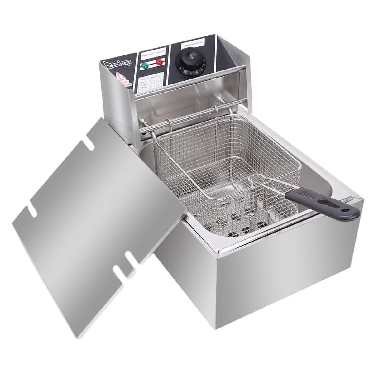 Stainless Steel Electric Double Tank Deep Fryer with Basket 6L W41181