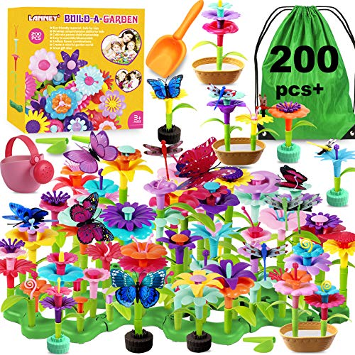 200 Pcs Flower Building Toy Set B871514