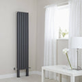 Anthracite Vertical Radiator with Feet V151