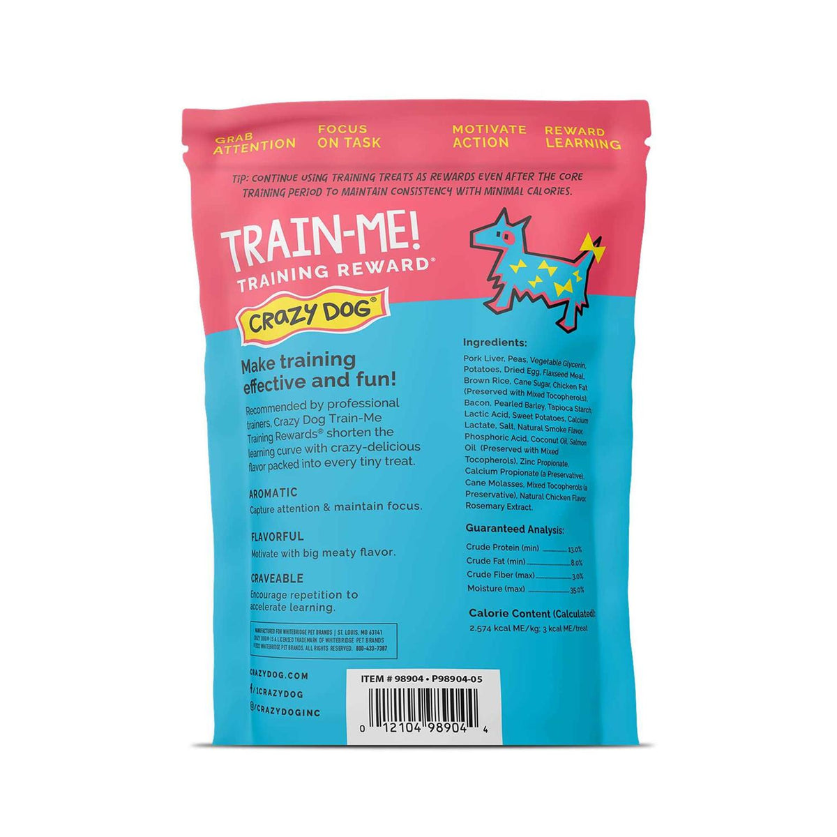 Bacon Training Reward Dog Treats L22497