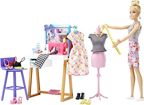 Blonde Doll & 25+ Accessories Studio Playset T231