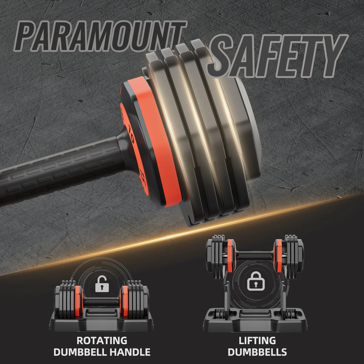 Adjustable Single Dumbbell 25 LB F688