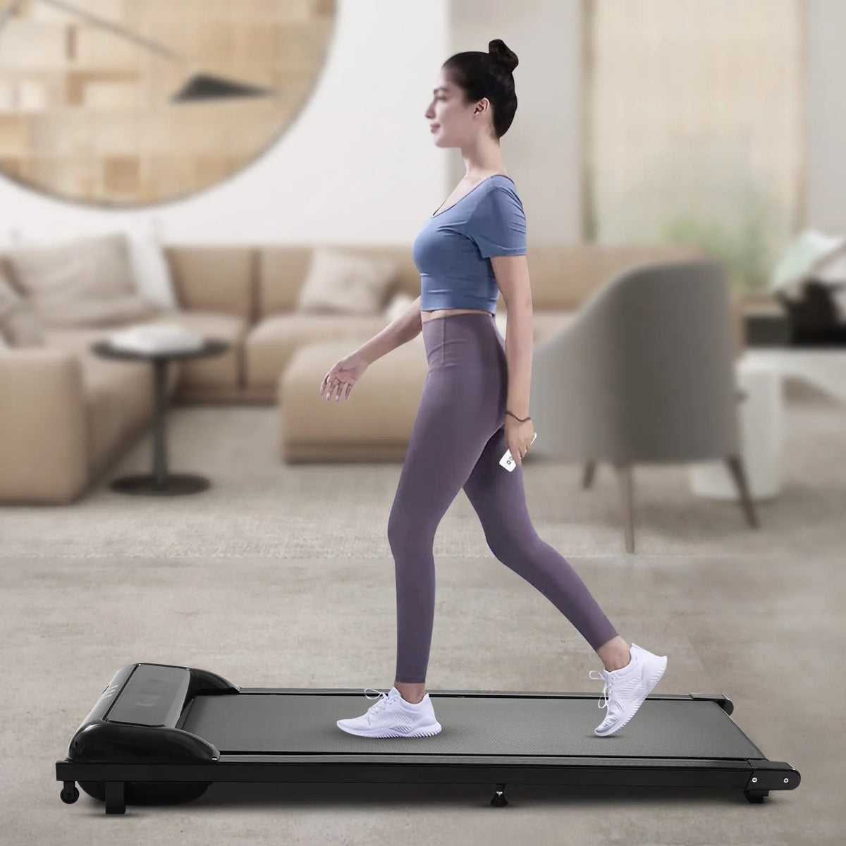 Portable Electric Treadmill with Remote Control V7748