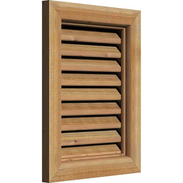 Unfinished Functional Rough Vertical Gable Vent J94890