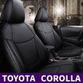 Faux Leather Full Set Car Seat Covers D658