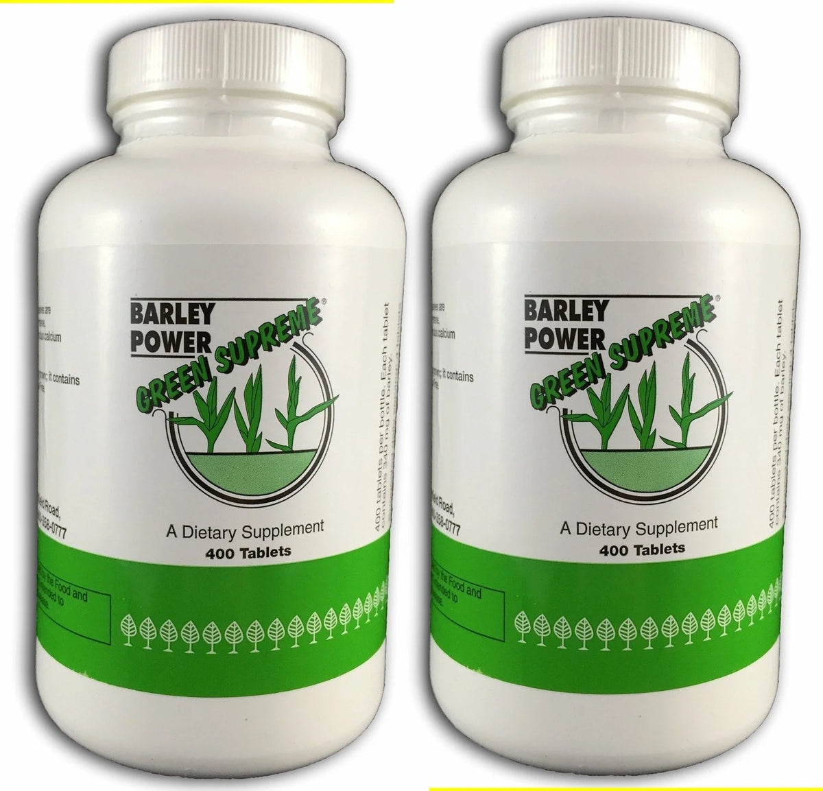 Barley Power 400 Tablets Pack of 2 Q7962